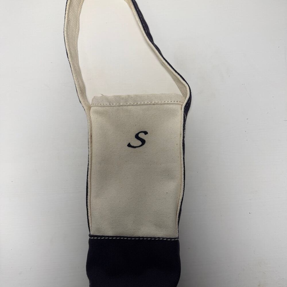 Canvas Bottle Holder Bag with Strap